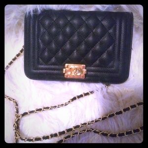 Black purse